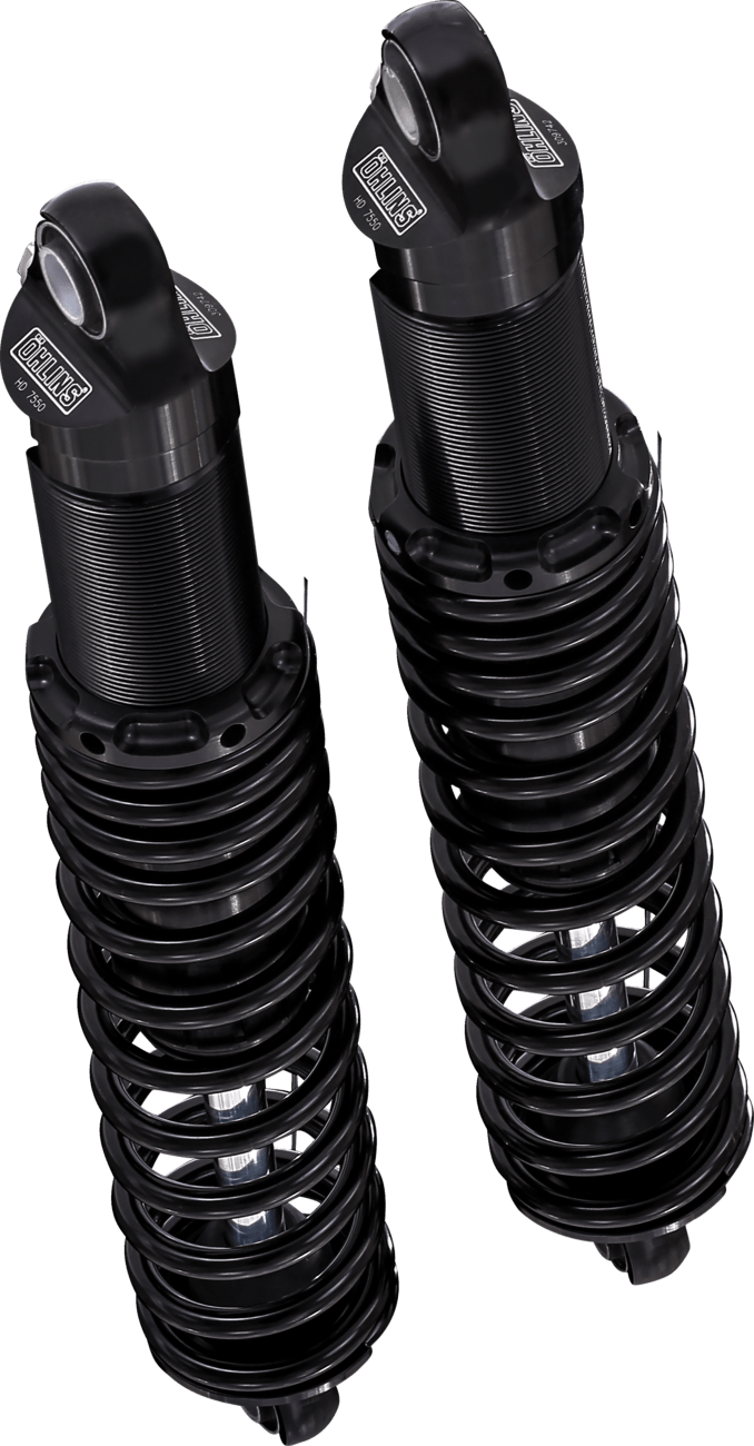 OHLINS HD 775 Twin Shocks - 12-inch STX36 with Nitrogen Charged Emulsion Design - Kelly Motorsports
