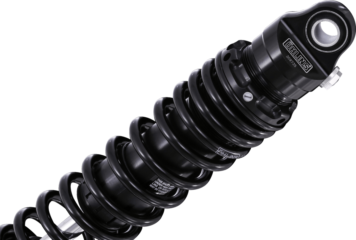 OHLINS HD 776 Twin Shocks - 12-Inch Rebound Adjustable STX36 Blackline - Kelly Motorsports