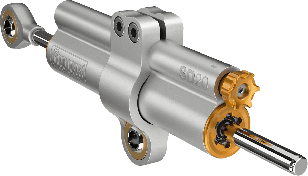 Ohlins SD20 065 Steering Damper for Enhanced Motorcycle Control - Kelly Motorsports