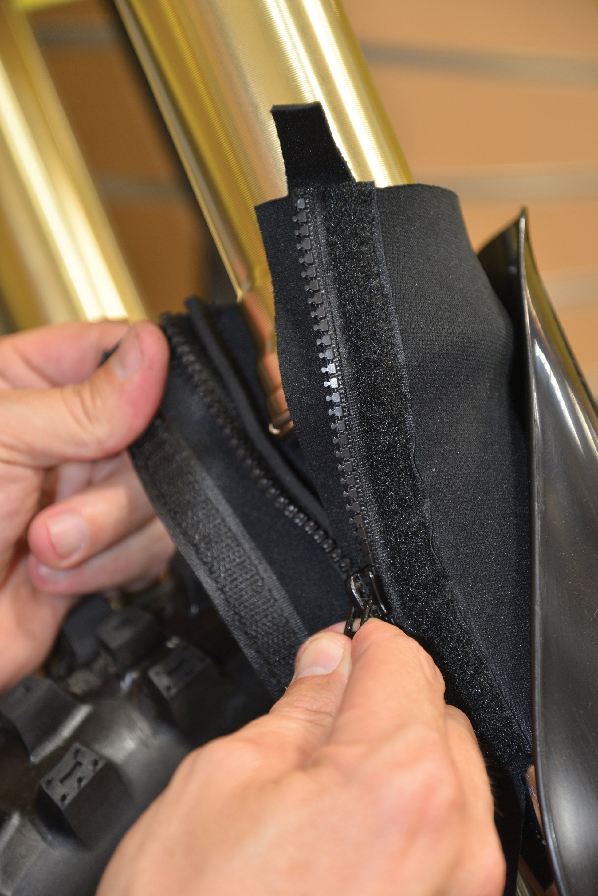 PCRACING Fork Skins Easy On 44 - 50mm for Mud and Crud Protection - Kelly Motorsports