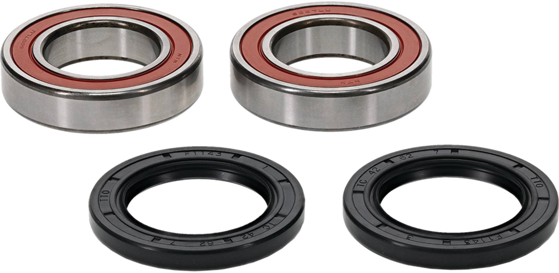 Pivot Works Premium Wheel Bearing Kit for Arctic Cat 400 DVX, Kawasaki KFX 400, Suzuki Lt230E Quadrunner – Part Number 25 - 1042 - P - Kelly Motorsports