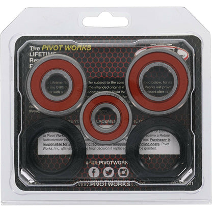 Pivot Works Premium Wheel Bearing Kit for Kawasaki KDX 80 and KE 100 Models - Kelly Motorsports