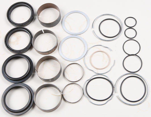 Pivot Works Seal and Bushing Kit for Forks – Compatible with Kawasaki KX450F and Suzuki RM - Z450 (Part PWFFK - K20 - 000) - Kelly Motorsports