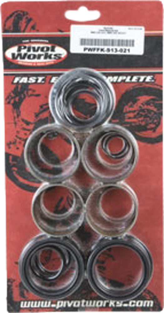 Pivot Works Seal and Bushing Kit for Suzuki RMZ and RMX450Z Forks – Part PWFFK - S13 - 021 - Kelly Motorsports