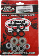 PIVOT WORKS Shock Bearing Kit for Yamaha YFM350X Warrior and YFM660R Raptor - OEM Grade Components - Kelly Motorsports
