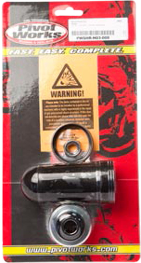 Pivot Works Shock Repair Kit for Honda CR125R 1995 - 2000 - Complete Rebuild Kit with Seal - Head, Piston, and Bladder - Kelly Motorsports