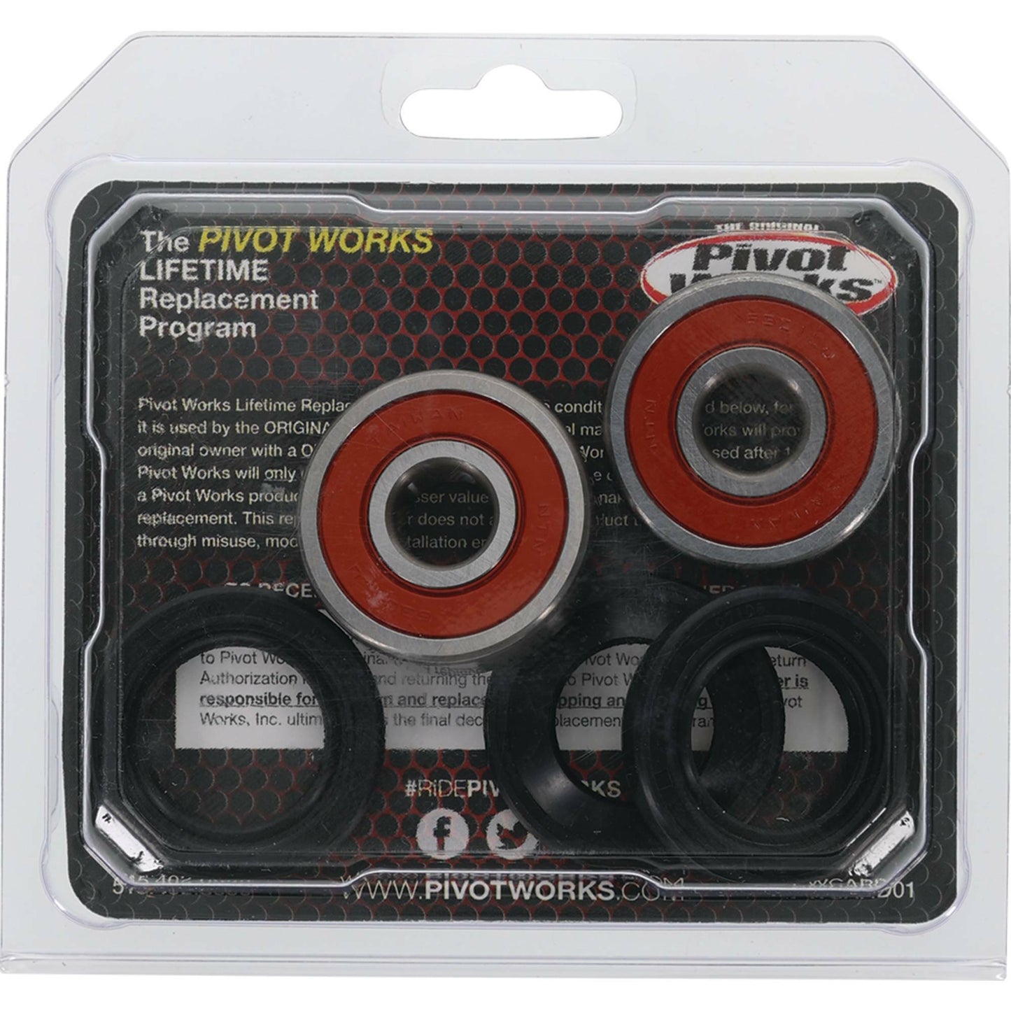 Pivot Works Wheel Bearing Kit Premium for Honda CT70 1970 - 1979 - Kelly Motorsports