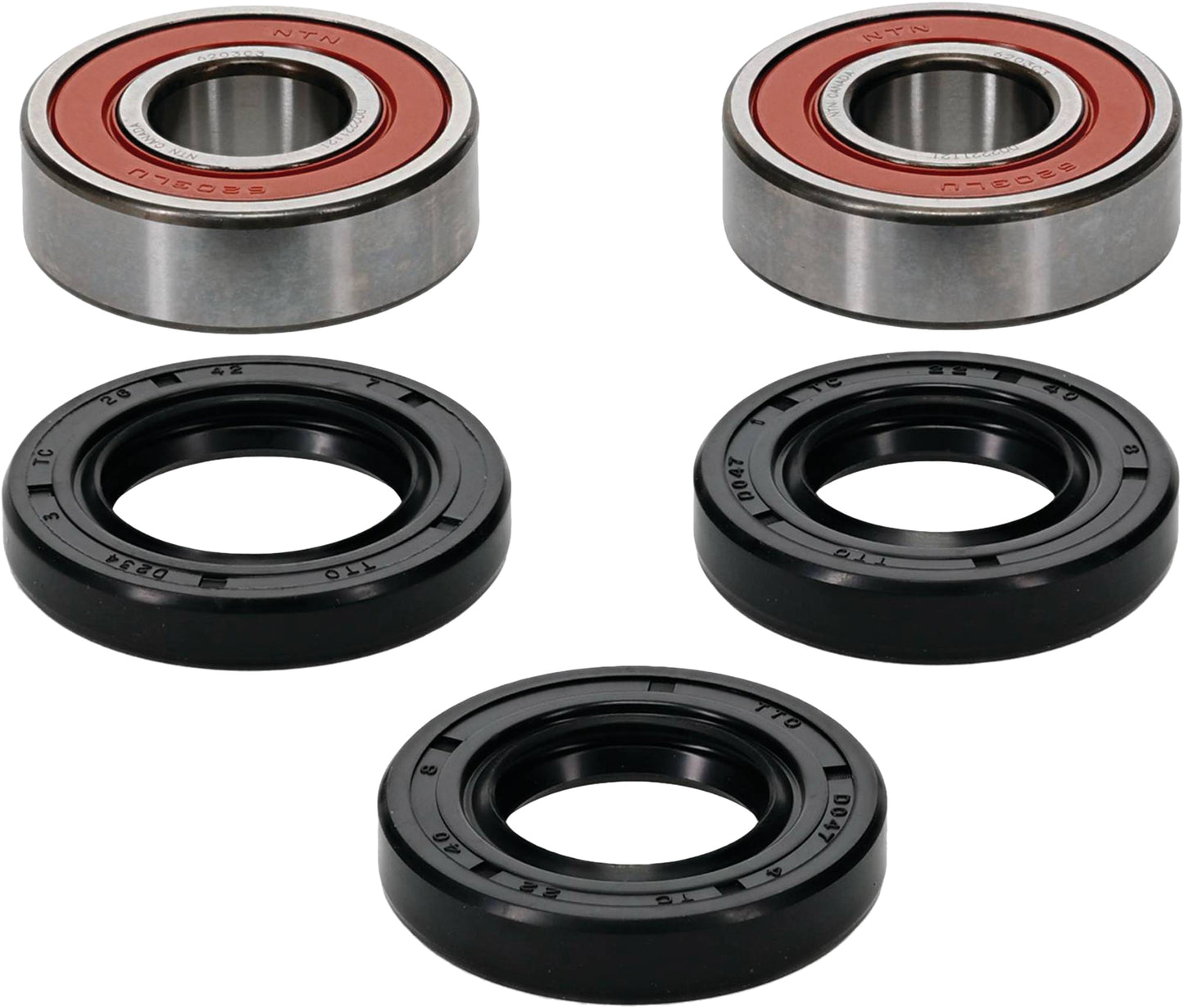 Pivot Works Wheel Bearing Kit Premium for Kawasaki KLF110, KLF185 & Suzuki Lt - F160 QuadRunner - Kelly Motorsports