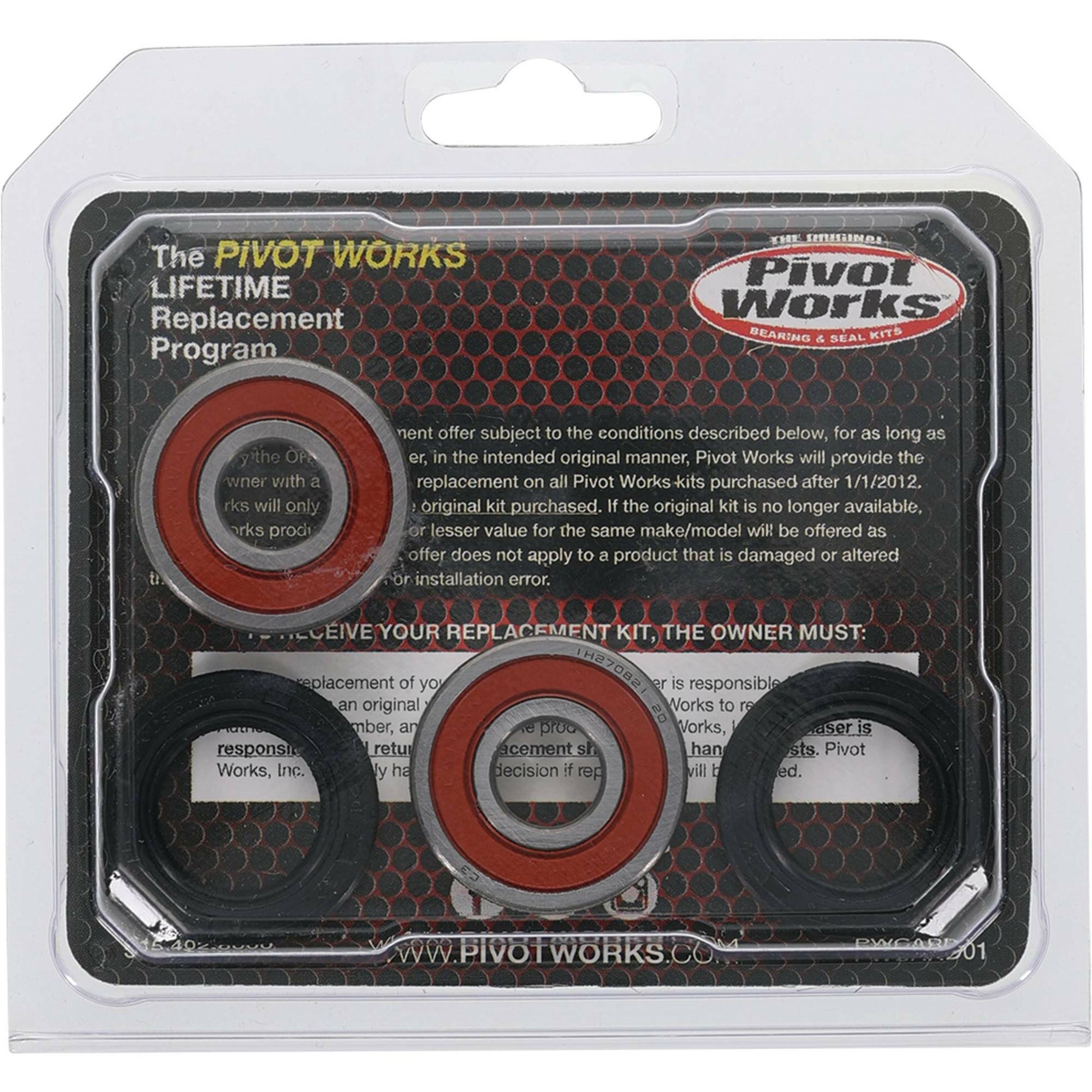 Pivot Works Wheel Bearing Kit Premium for Suzuki DR - Z70 and Yamaha YZ80 - Kelly Motorsports