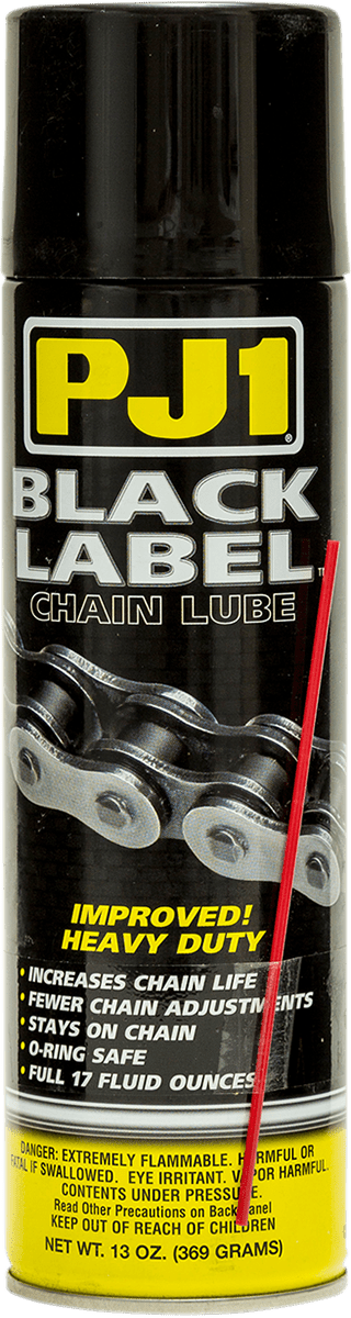 PJ1/VHT Black Label Chain Lube Aerosol 13oz. 1-20 - Kelly Motorsports