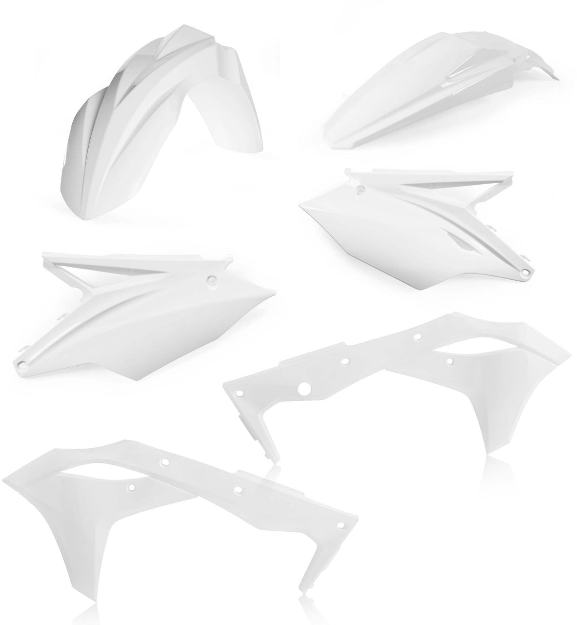 Plastic Kit Acerbis Plastic Kit Black, White or Green 2018-2020 KX250 - Kelly Motorsports