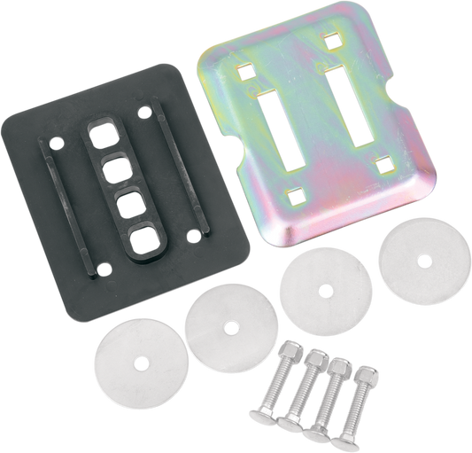 POWERTYE MFG. E - Track Floor Plate 45360 for Standard and Heavy - Duty Applications - Kelly Motorsports