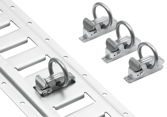 POWERTYE MFG. E - Track O - Ring Clip 45350 - 4 for Secure Cargo Management - Kelly Motorsports
