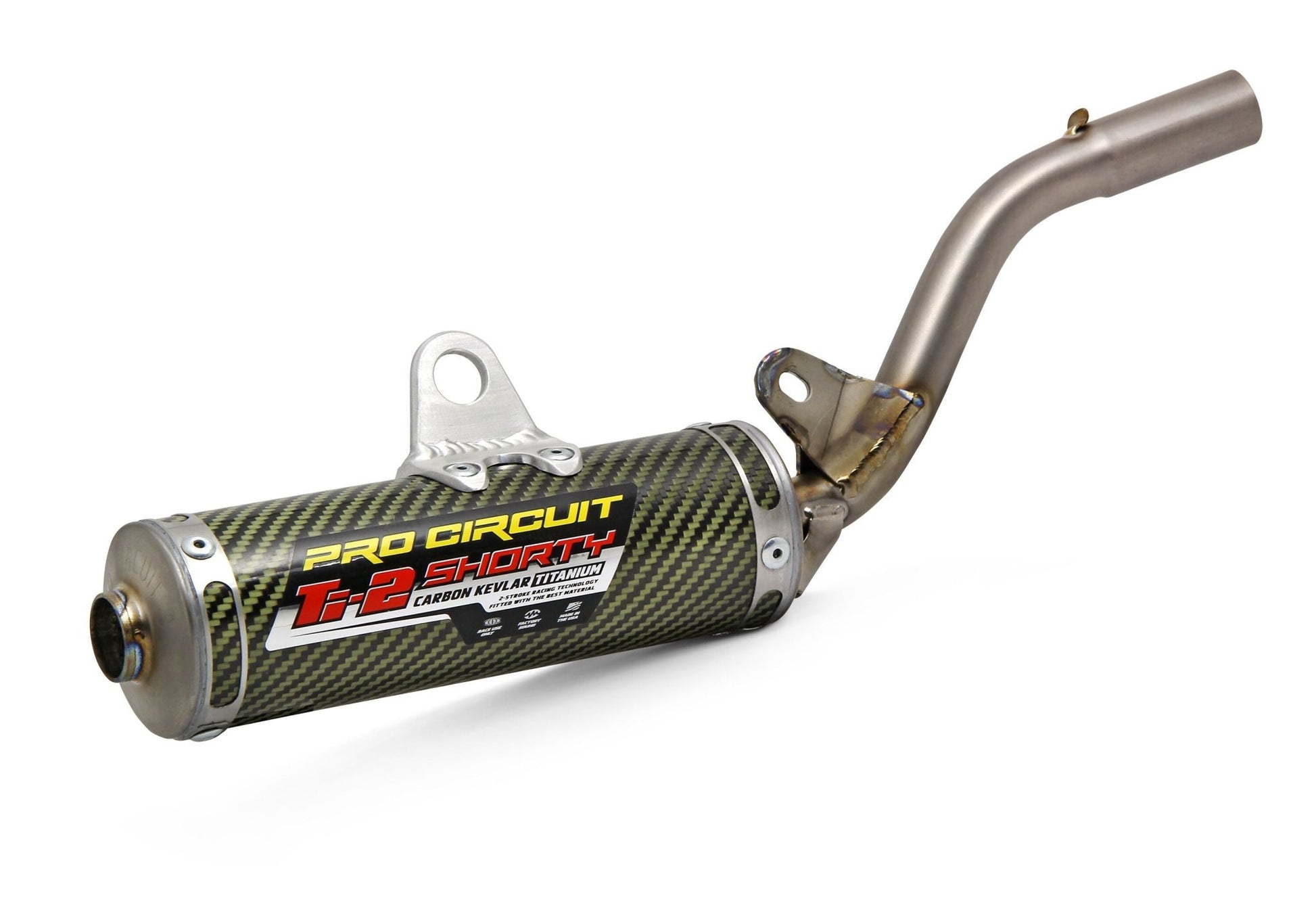 PRO CIRCUIT P/C Ti 2 Silencer for Kawasaki KX85 (2001-2010) - Kelly Motorsports