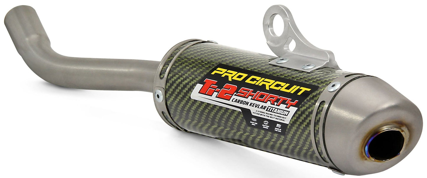 PRO CIRCUIT P/C Ti 2 Silencer for Yamaha YZ125 2002-2011 - Kelly Motorsports
