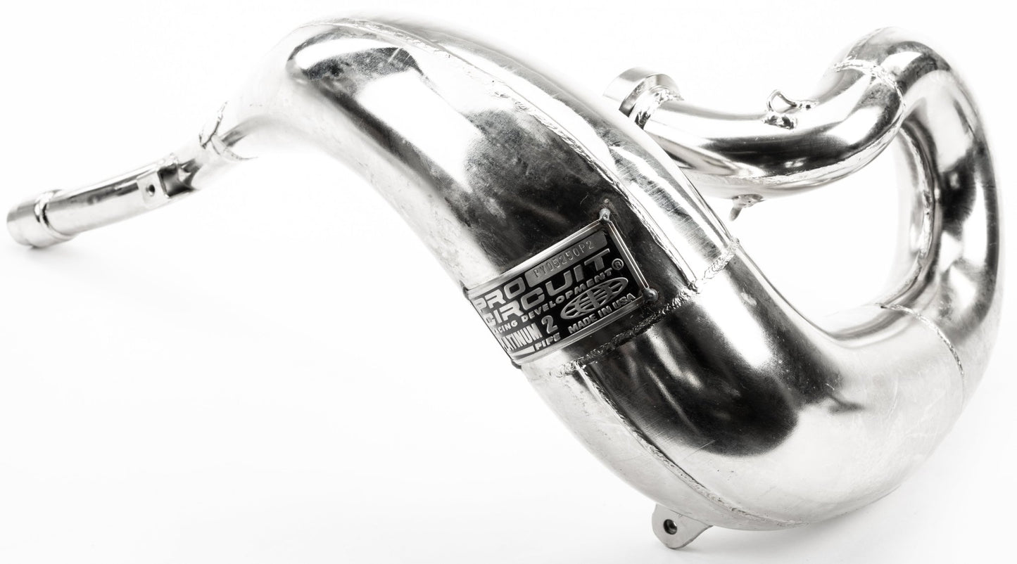 PRO CIRCUIT Platinum 2 Pipe for Yamaha YZ250 (2002-2009) – Enhanced Off-Road Performance - Kelly Motorsports