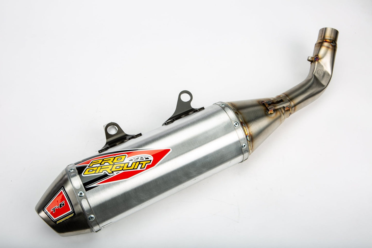 PRO CIRCUIT T-6 Slip-On Exhaust for 2022-2024 KTM 450 SX-F & Husqvarna FC 450 - Kelly Motorsports