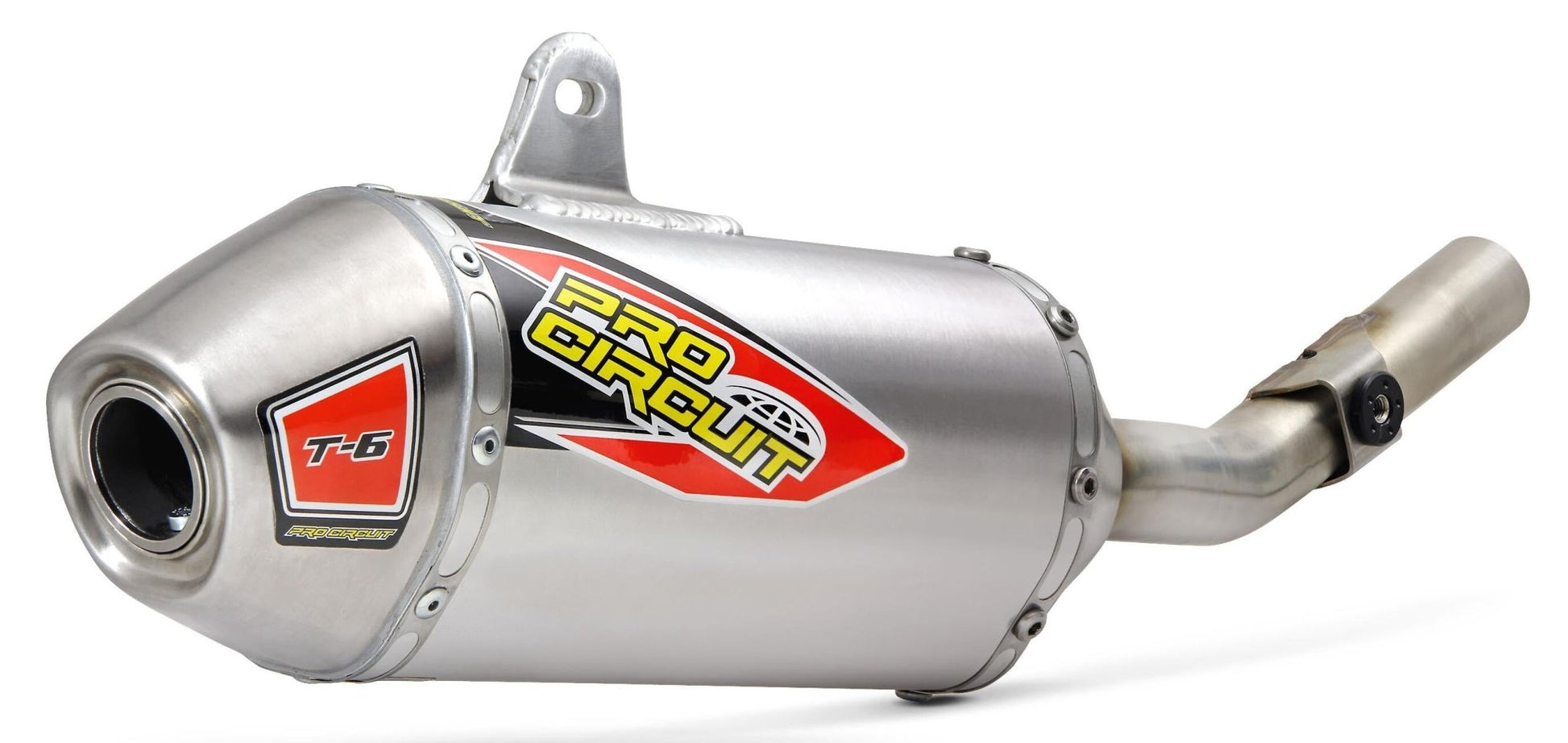 PRO CIRCUIT T-6 Stainless Slip-On Silencer for Kawasaki KLX230R (Part Number 0122023A) - Kelly Motorsports