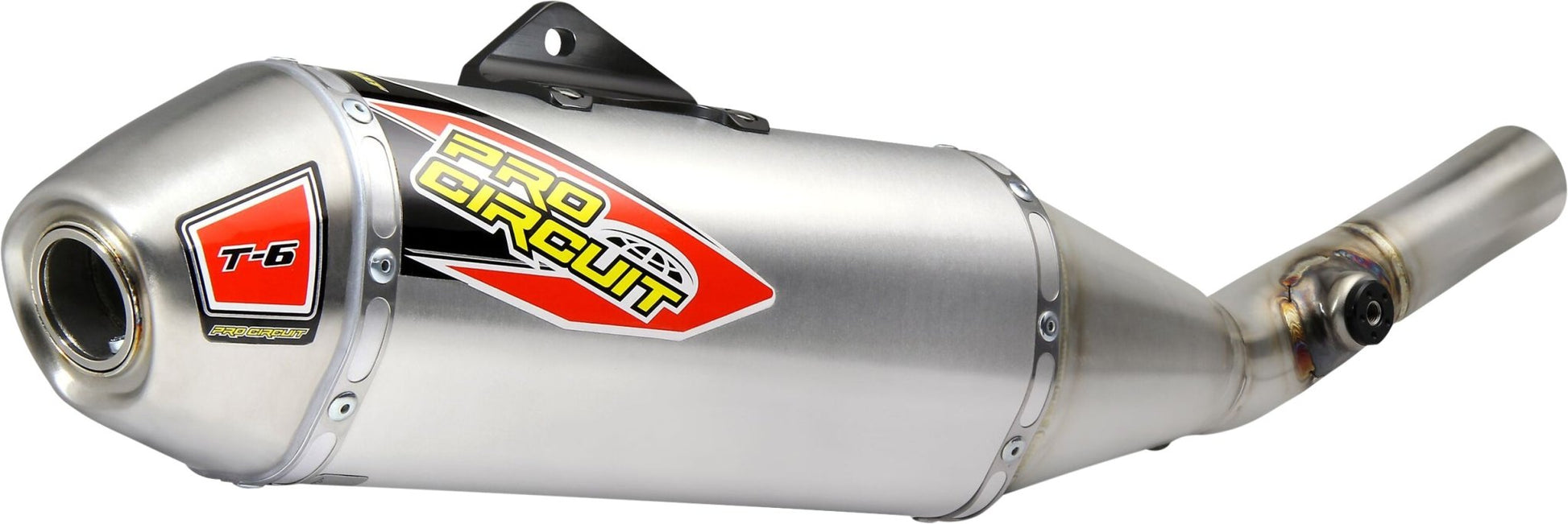 PRO CIRCUIT T-6 Stainless Steel Slip-On Silencer for Kawasaki KX250F & KX250X - Kelly Motorsports