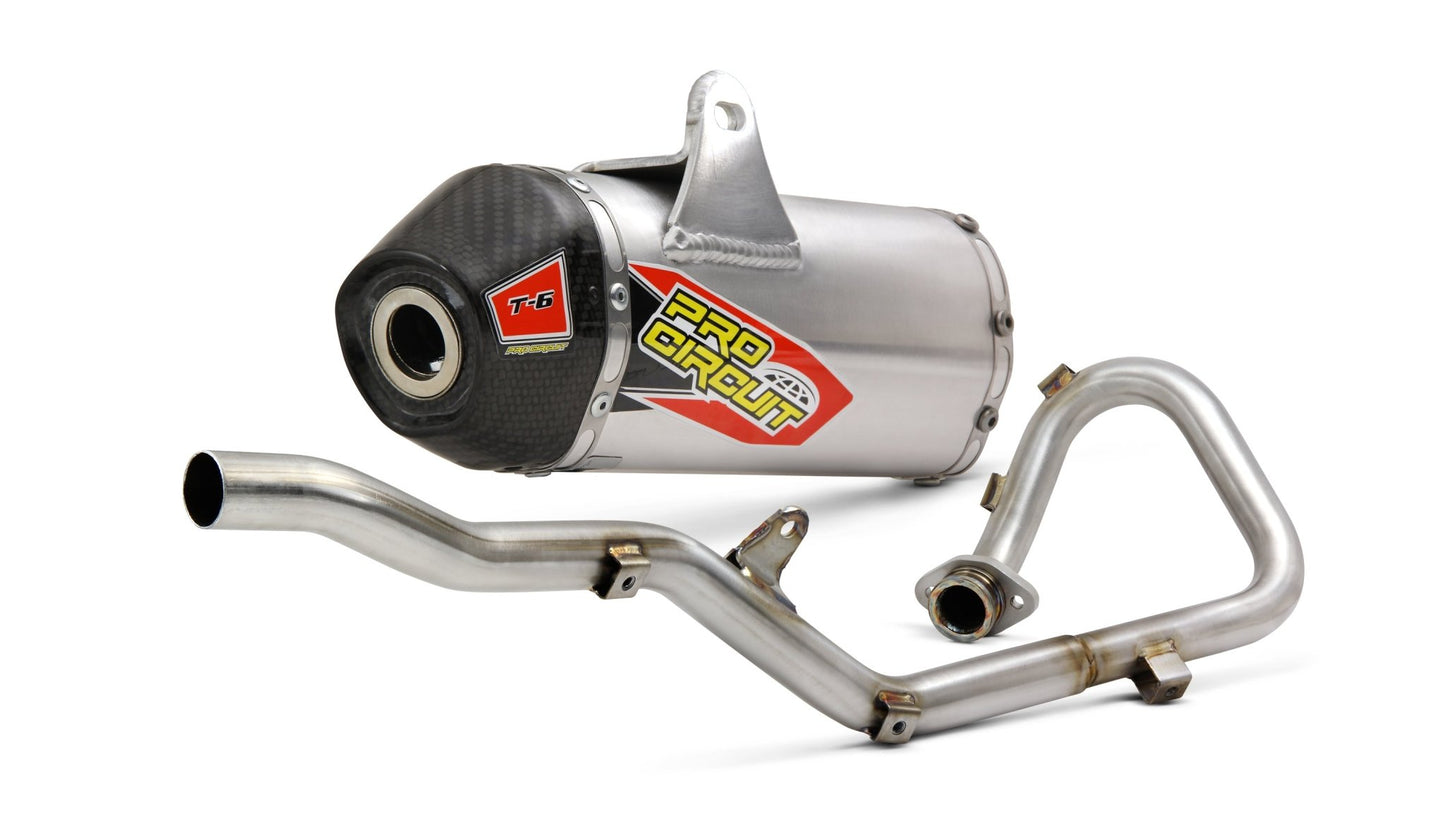 PRO CIRCUIT T6 Exhaust Slip-On Silencer for Yamaha TT-R125 (Part 0132012F) - Kelly Motorsports