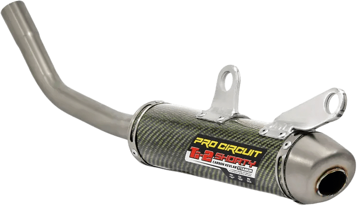 PRO CIRCUIT Ti 2 R 304 Titanium and Kevlar Motorcycle Silencer (Part 11132530K) - Kelly Motorsports