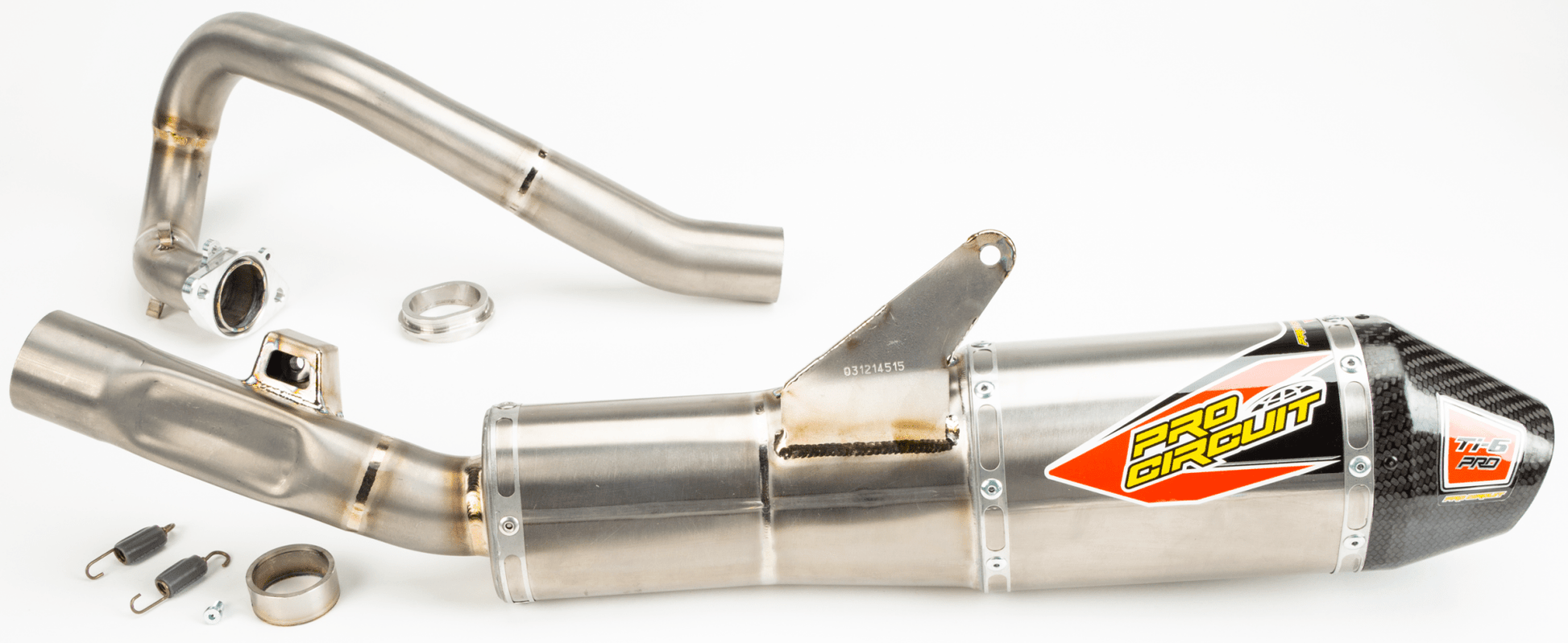 PRO CIRCUIT Ti-6 Pro System for Honda CRF250R and CRF250RX (Part Number: 0312425FP) - Kelly Motorsports
