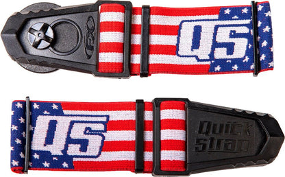 QUICK STRAP Quick-Release Goggle Strap Kit - Kelly Motorsports