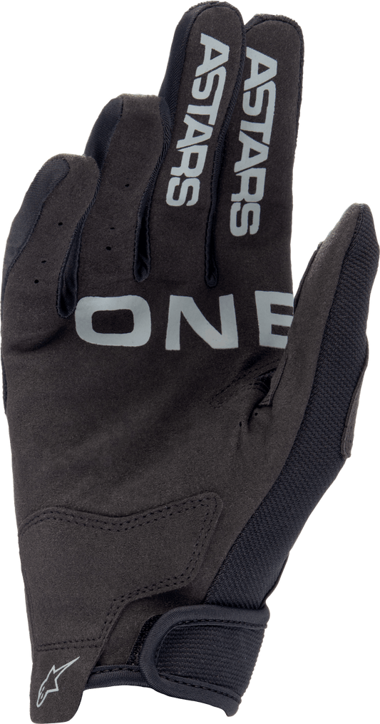 Radar Gloves Black/Brushed Silver 2x - Kelly Motorsports