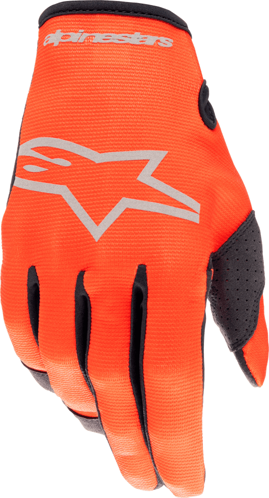 Radar Gloves Hot Orange/Black Xl - Kelly Motorsports
