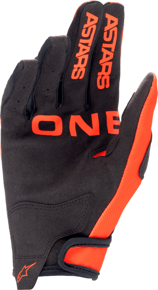Radar Gloves Hot Orange/Black Xl - Kelly Motorsports