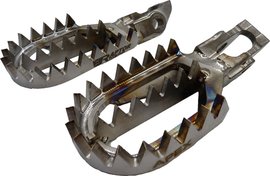 Raptor Titanium Foot Pegs for Beta 2020 - 2021 Models – Hand - Welded Aerospace Grade Titanium - Kelly Motorsports