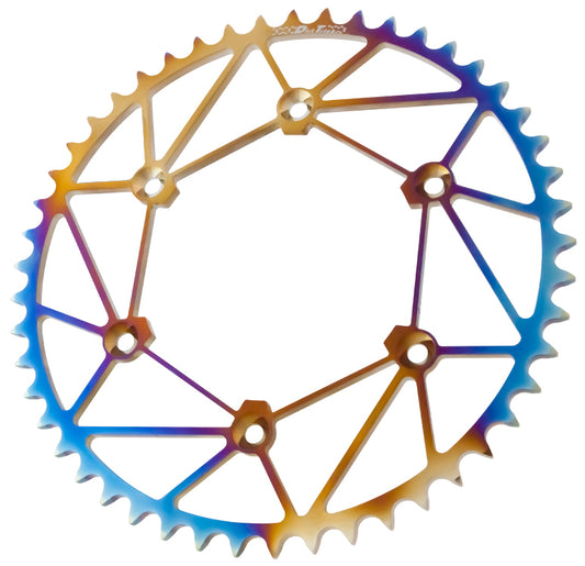 Rear Sprocket Chromoly Stl/Zir 50t 520 Chromatic Hon - Kelly Motorsports