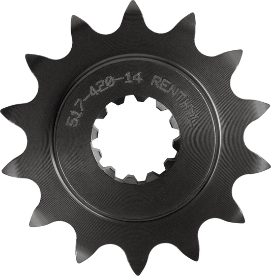 RENTHAL 14-Tooth Front Sprocket for Gas Gas, Husqvarna, KTM – Part 517-420-14P - Kelly Motorsports