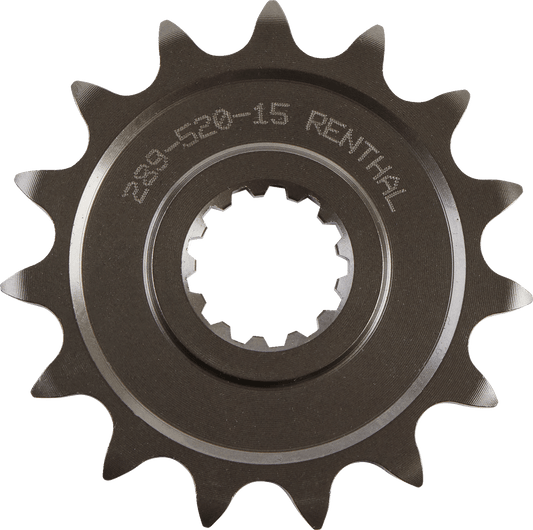 Renthal 15-Tooth Front Sprocket 289 - 520-15P for Enhanced Power Transfer - Kelly Motorsports