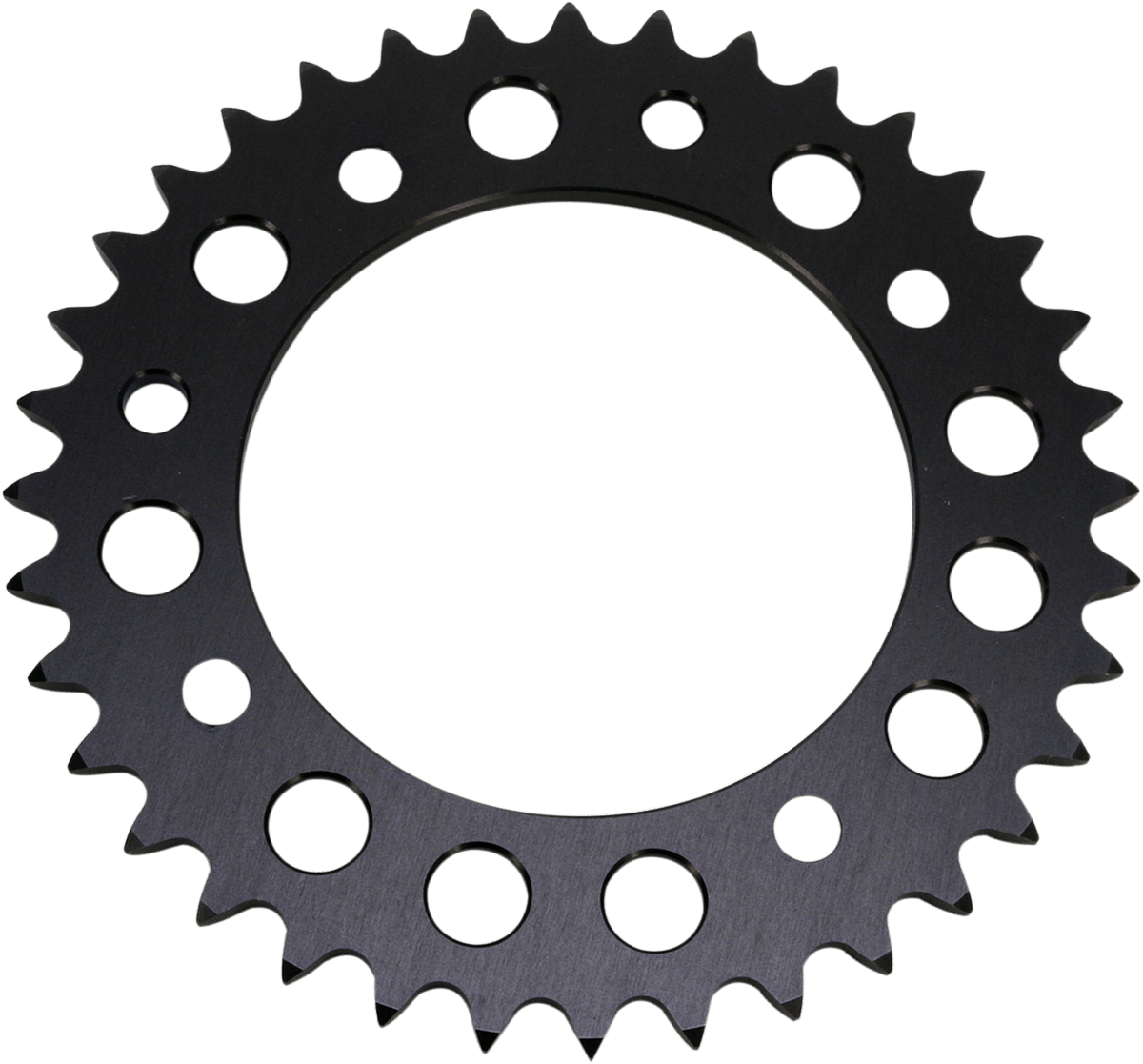 Renthal 36-Tooth Aluminum Rear Sprocket for Gas Gas, Husqvarna, KTM - Black - Part 491 - 415-36P-BK - Kelly Motorsports
