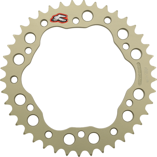 Renthal 43-Tooth Aluminum Rear Sprocket for Ducati - Part No. 462 - 520-43P-HA - Kelly Motorsports