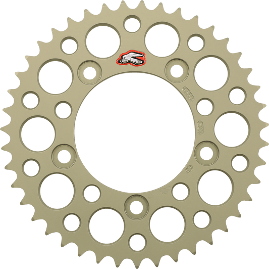Renthal 435U-520-43P-HA Rear Sprocket for Ducati – Aluminum 43 Tooth - Kelly Motorsports