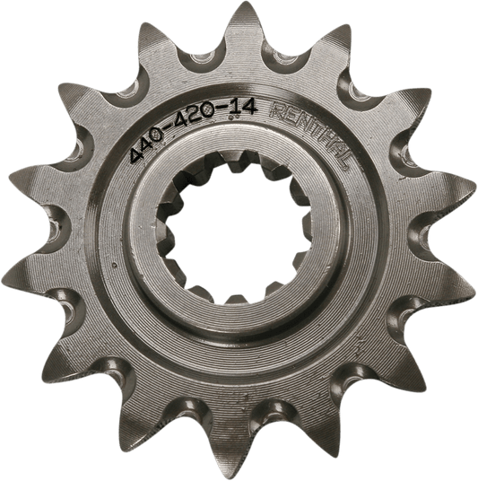 RENTHAL 440 - 420-14GP Front Sprocket for Gas Gas, Husqvarna, and KTM – 14 Tooth - Kelly Motorsports