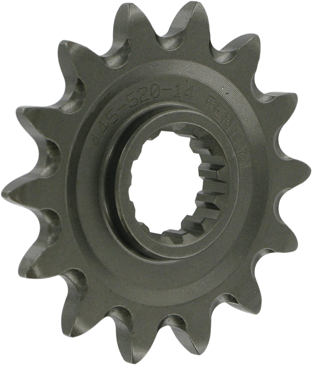 RENTHAL 445-520-14GP Front Sprocket with Grooved Design for Kawasaki - 14 Tooth - Kelly Motorsports