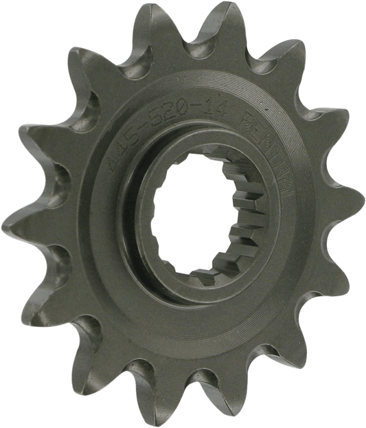 RENTHAL 445-520-14GP Front Sprocket with Grooved Design for Kawasaki - 14 Tooth - Kelly Motorsports