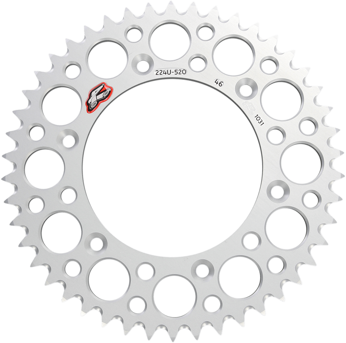 RENTHAL 46-Tooth Aluminum Rear Sprocket 224U-520-46GPSI - Kelly Motorsports