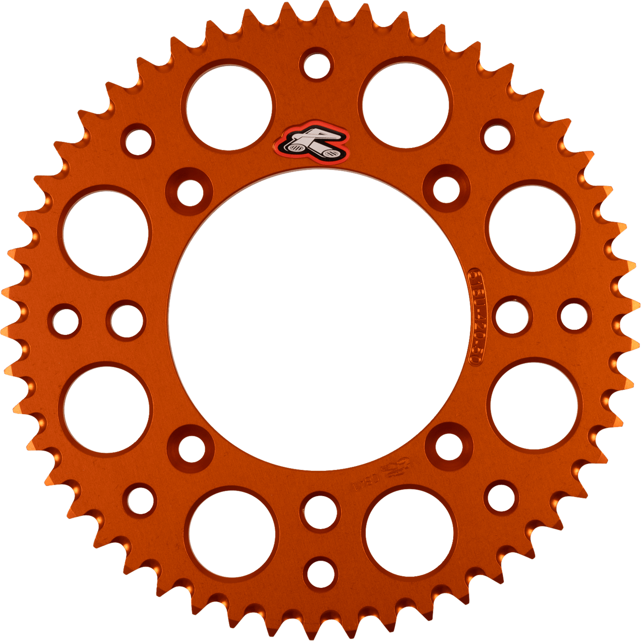 Renthal 518U-420-50GPOR Rear Sprocket Aluminum 50 Tooth Orange for KTM - Kelly Motorsports