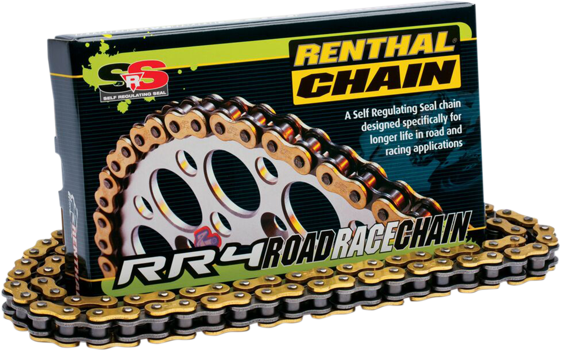 RENTHAL 520 RR4 SRS Road Race Chain Replacement Master Link C378 - Kelly Motorsports