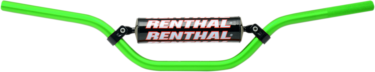 RENTHAL 7/8 inch Off-Road Handlebar 784 - RC Mini/85cc, Green - Kelly Motorsports