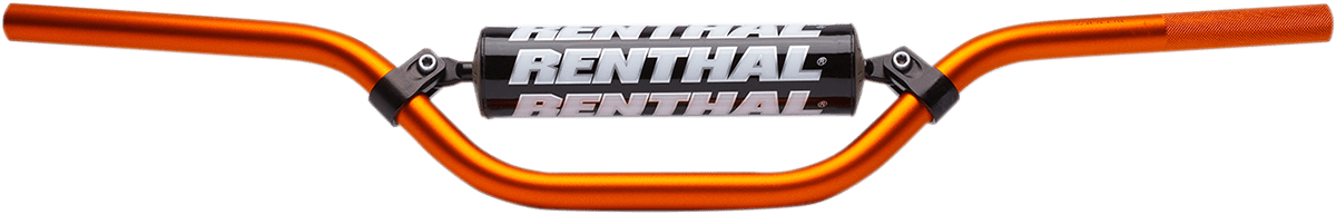 RENTHAL 7/8 inch Off-Road Handlebar 825-01-OR-04-227 for Yamaha 50SX (2012-2013) - Orange - Kelly Motorsports