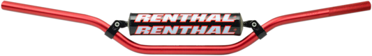 RENTHAL 7/8 inch Off-Road Handlebar 971-08-RD-01-185 in Red - Kelly Motorsports