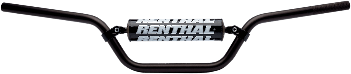 RENTHAL 7/8 inch Off-Road Handlebar for YFM660 Raptor ('01-'05) - Black (Part No. 607-01-BK-04-227) - Kelly Motorsports