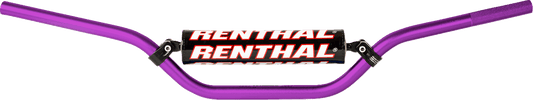 RENTHAL 7/8 inch RC High Off-Road Handlebar, Part Number 809-01-PE-01-261, Purple - Kelly Motorsports