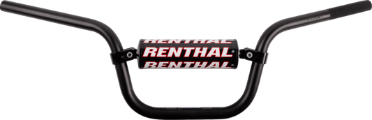 RENTHAL 7/8-inch Street Handlebar for Grom/MSX125 - Black (Part Number 833-02-BK-12-300) - Kelly Motorsports