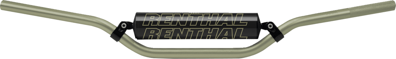 RENTHAL 7/8" Off-Road Handlebar - 664 Enduro Medium Black (Part 664-04-BK-01-185) - Kelly Motorsports
